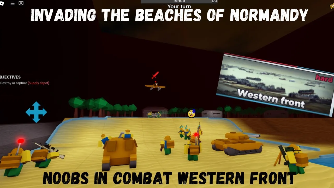 Noobs in Combat Normandy Beaches Strategy: Western Front Tactics